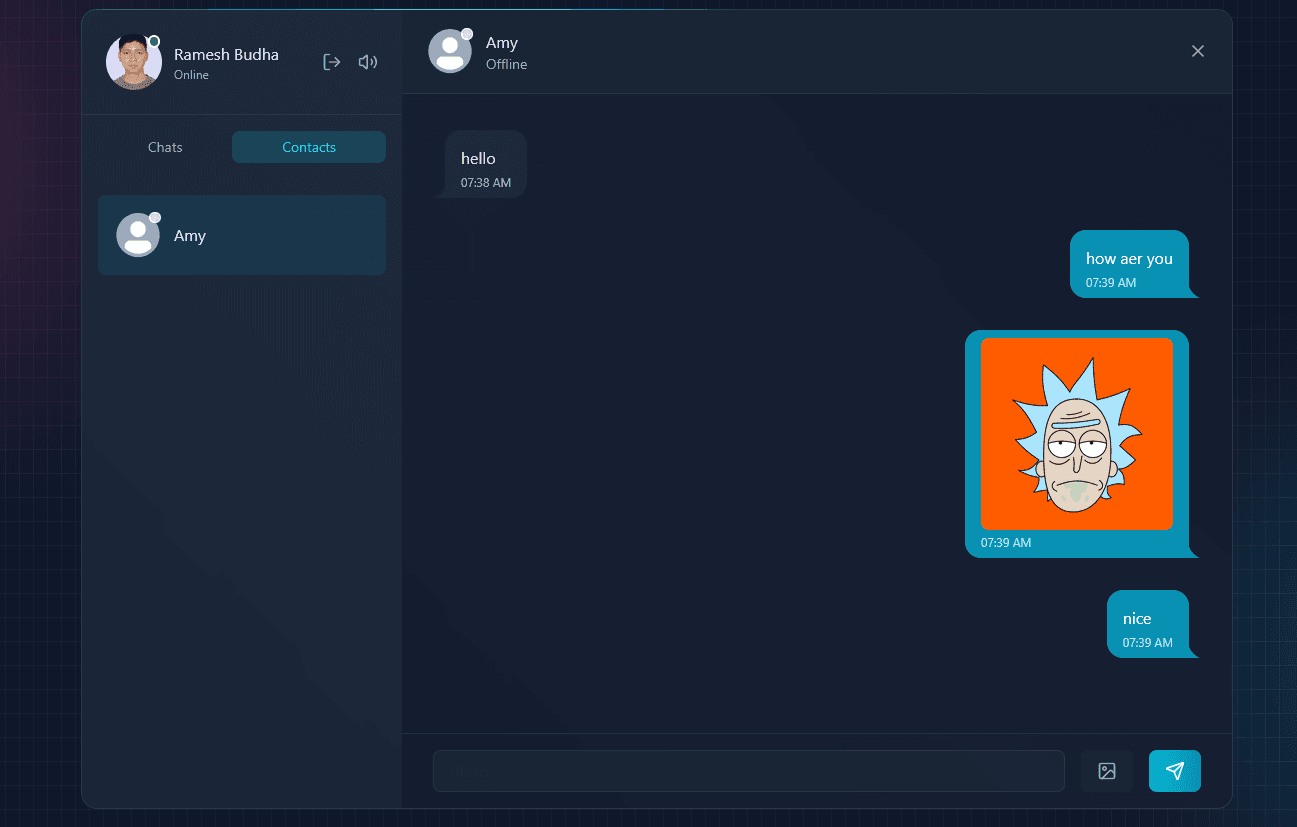 An image of the Chat App project.